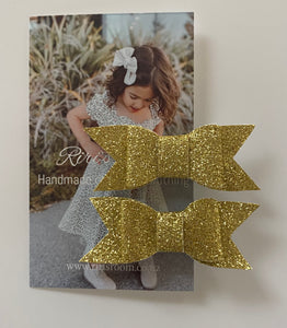 Minis - Gold glitter