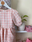 Amarlia Dress - Blush Gingham