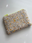 Sunshine Floral Zipper Pouch