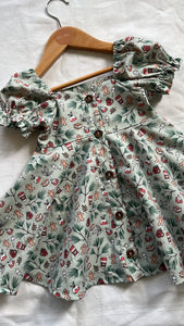 Chrissy Sweetheart Dress - Cosy Christmas