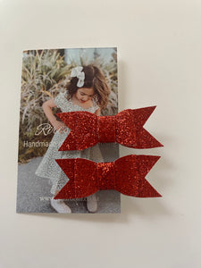 Minis - Red Glitter