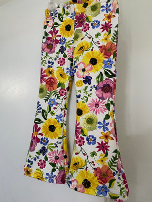 Floral Flared Leggings