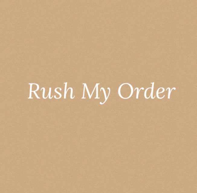 Rush My Order